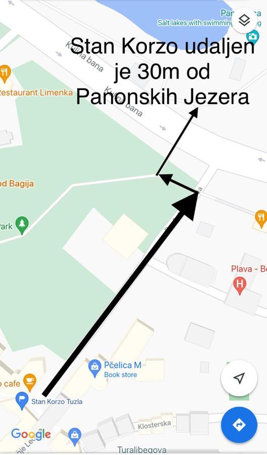 Korzo Tuzla Apartamento Exterior foto